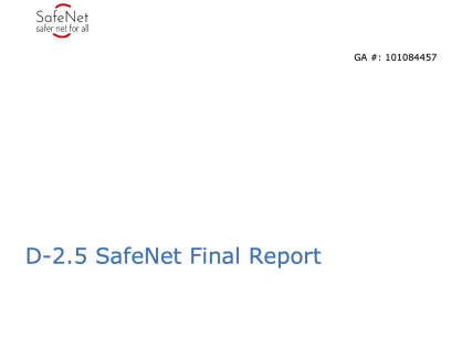 SafeNet Final Report