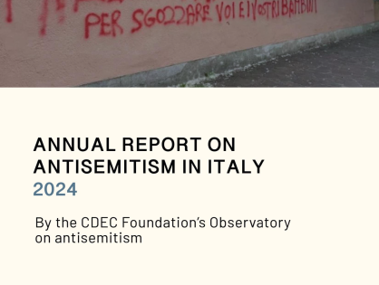 Osservatorio Antisemitismo Report on Antisemitism in Italy